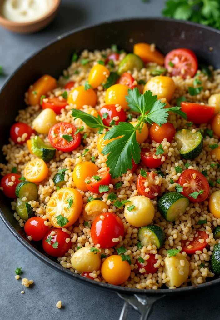 10 Dairy Free Keto Recipes with Clean Simple Ingredients - 2. Spicy Cauliflower Rice Stir-Fry