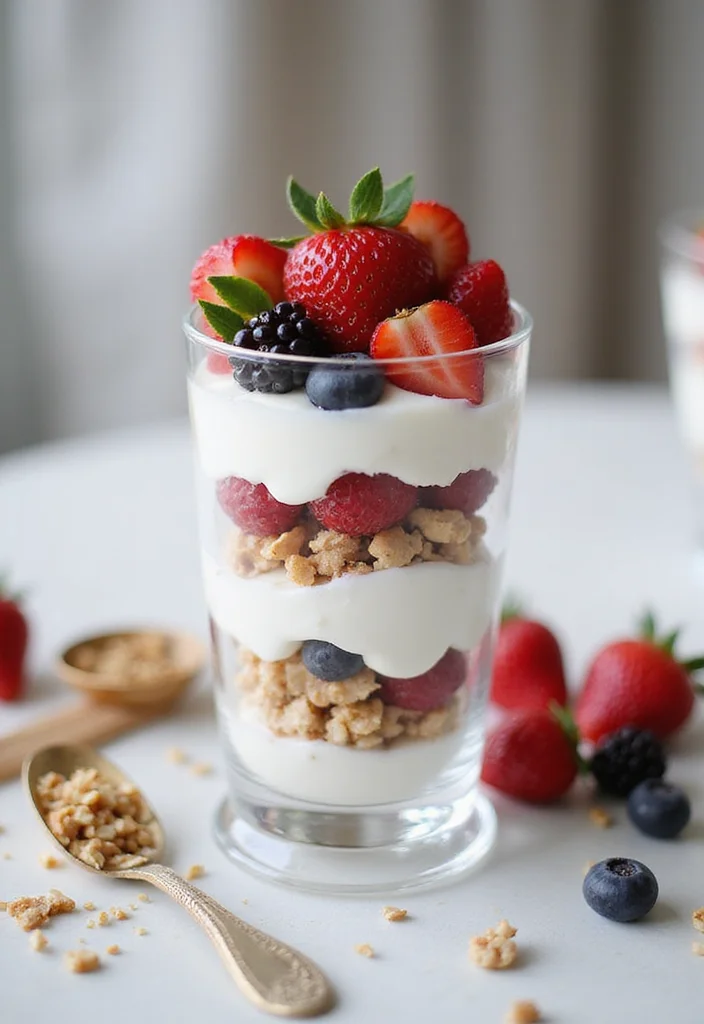 10 Dairy Free Keto Recipes with Clean Simple Ingredients - 8. Coconut Yogurt Parfait
