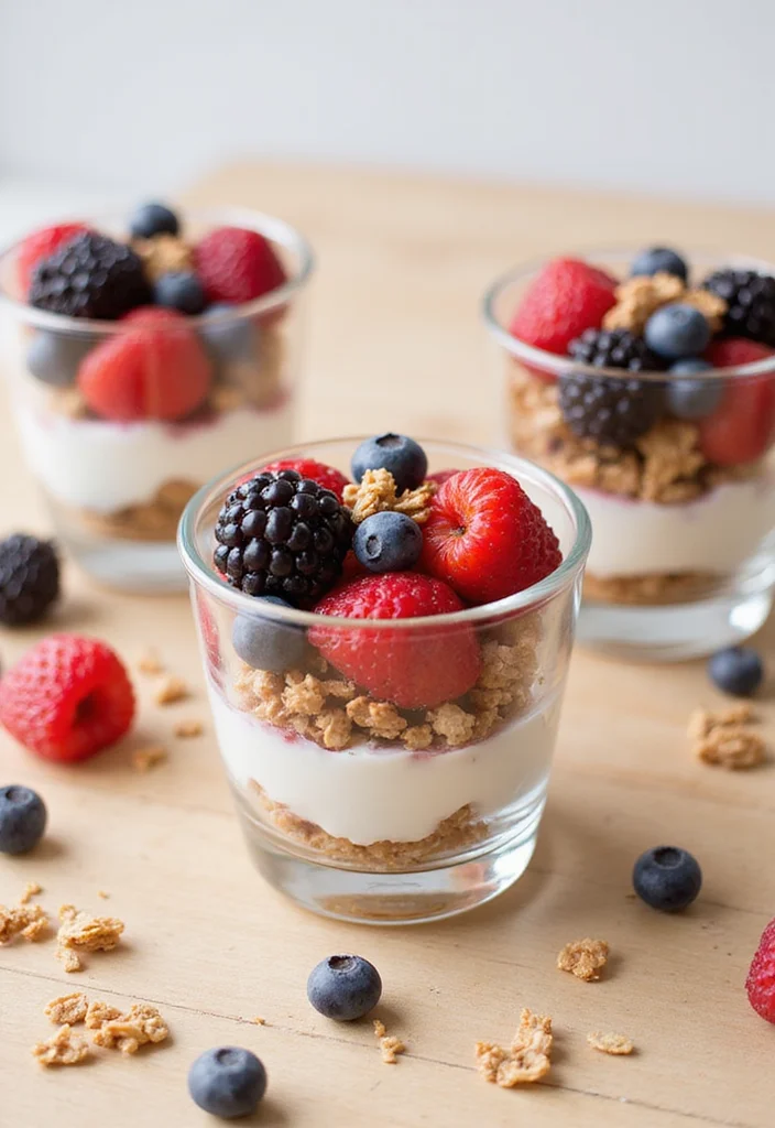 10 Easiest Dessert Recipes Anyone Can Make Fast - 2. Easy Fruit Parfaits