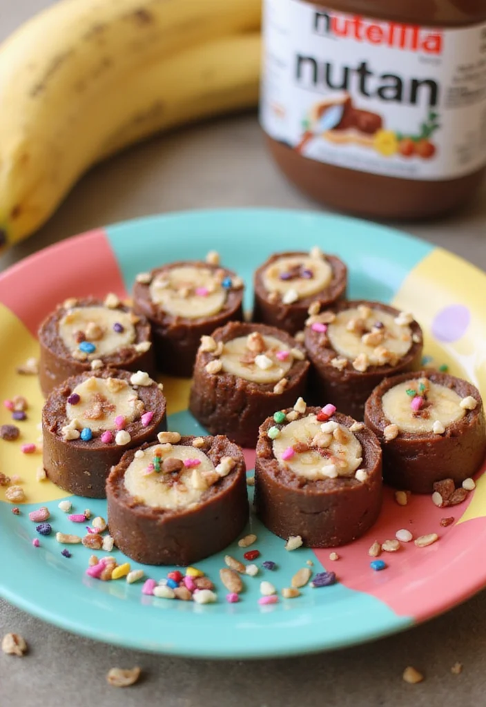 10 Easiest Dessert Recipes Anyone Can Make Fast - 7. Nutella Banana Sushi