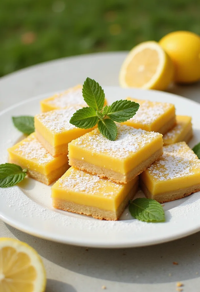 10 Easiest Dessert Recipes Anyone Can Make Fast - 8. Quick Lemon Bars