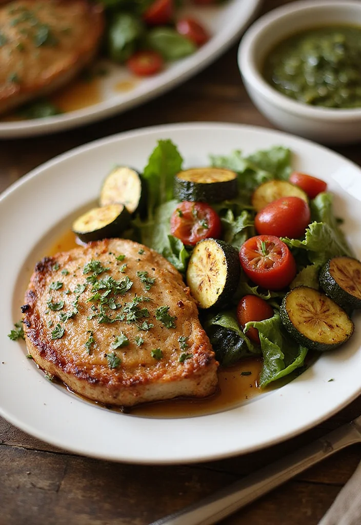10 Keto Pork Chop Recipes for Simple Low Carb Meals - 10. Italian Herb Roasted Pork Chops