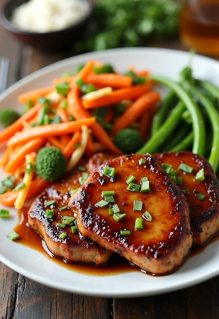 10 Keto Pork Chop Recipes for Simple Low Carb Meals - 9. Teriyaki Pork Chops