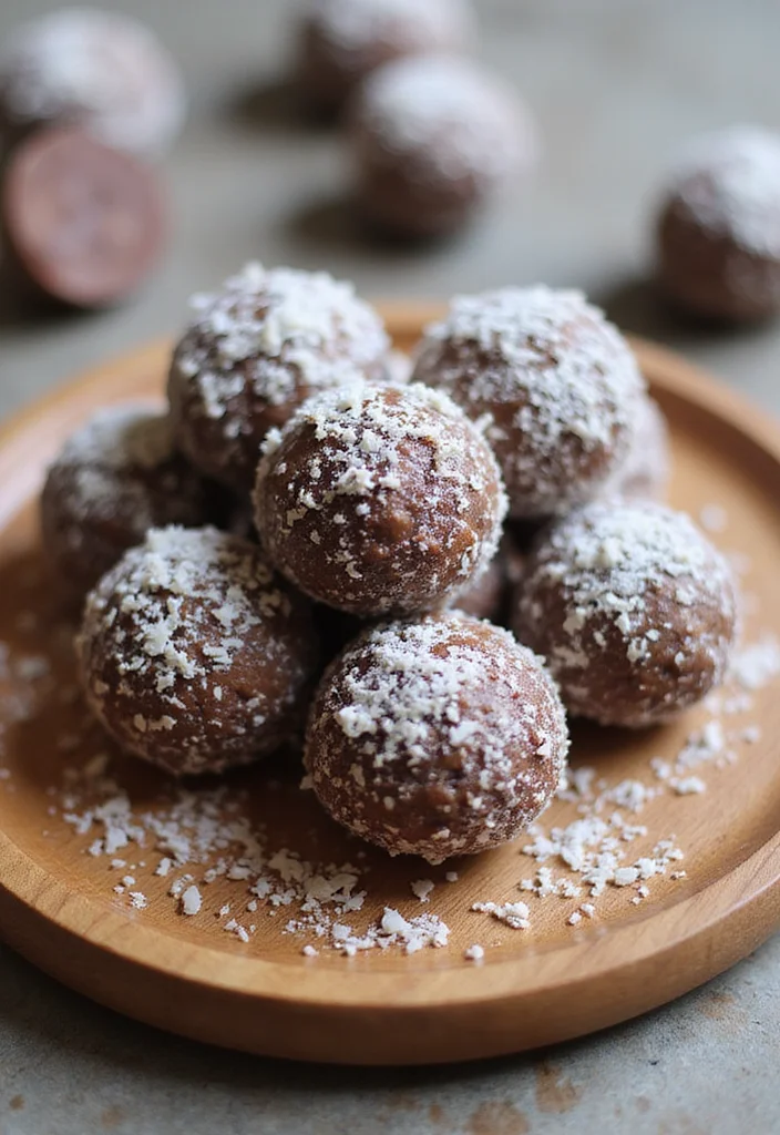 10 Raw Vegan Recipes for Fresh Minimal Prep Meals - 6. Raw Chocolate Energy Balls