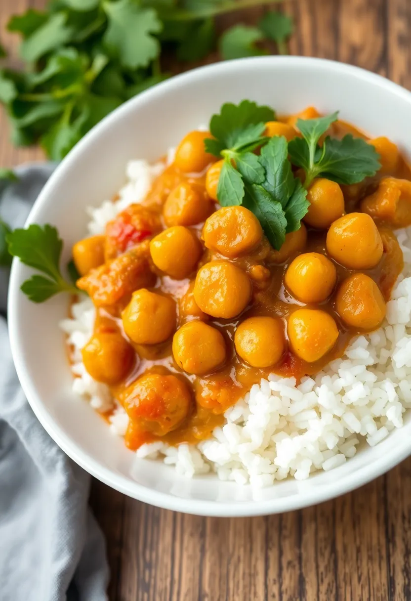 10 Vegan Slow Cooker Recipes for Effortless Meals 100 10 Vegan Slow Cooker Recipes for Effortless Meals - 10. Coconut Chickpea Curry