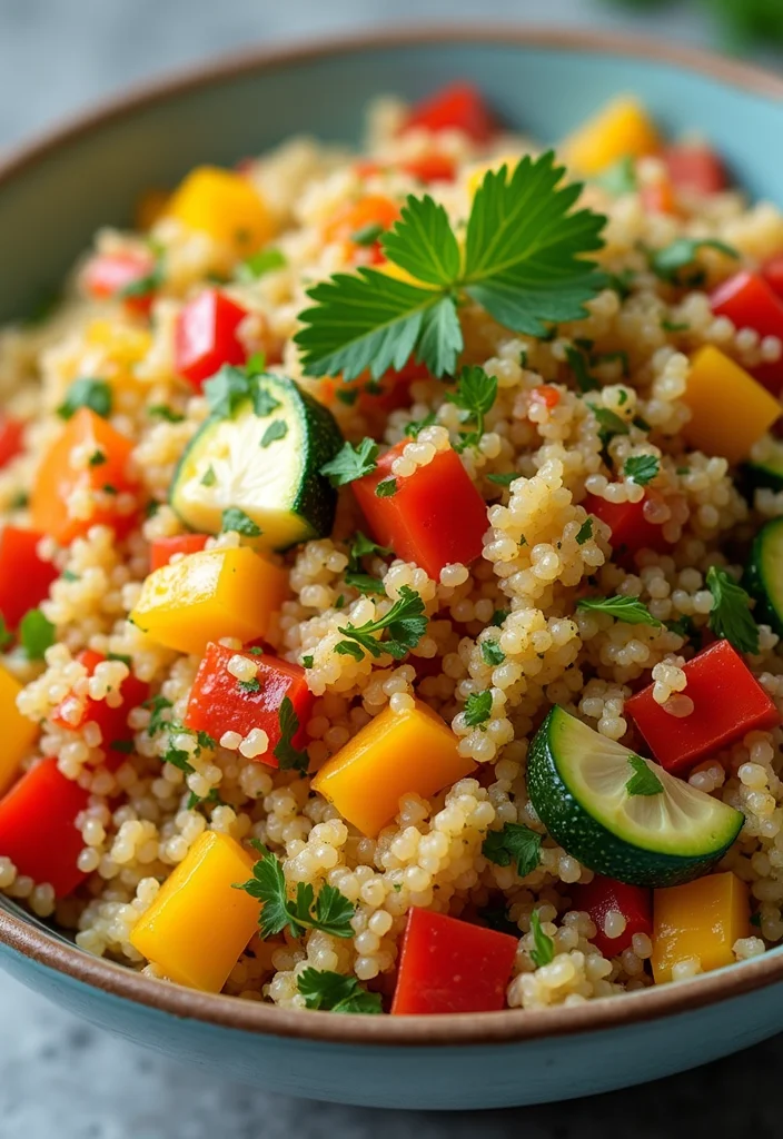 10 Vegan Slow Cooker Recipes for Effortless Meals 34 10 Vegan Slow Cooker Recipes for Effortless Meals - 4. Vegetable Quinoa Pilaf