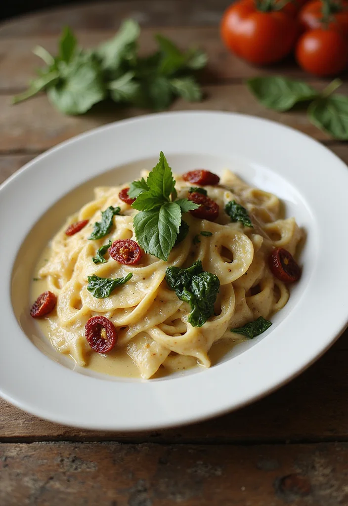10 Vegan Supper Recipes for Simple Plant Based Meals - 2. Creamy Vegan Pasta