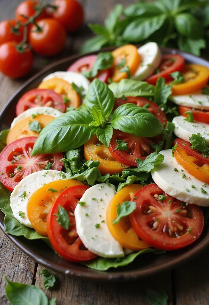 10 Vegetarian Keto Recipes for Balanced Low Carb Eating - 3. Keto Caprese Salad