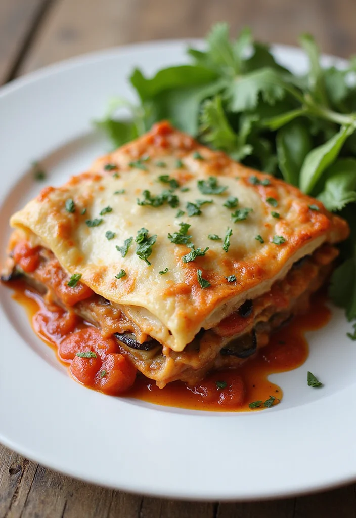 10 Vegetarian Keto Recipes for Balanced Low Carb Eating - 4. Eggplant Lasagna