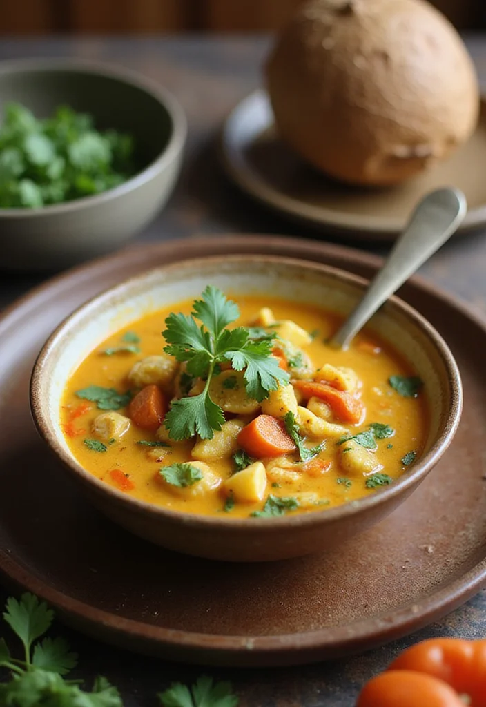 10 Vegetarian Keto Recipes for Balanced Low Carb Eating - 7. Creamy Coconut Curry Soup