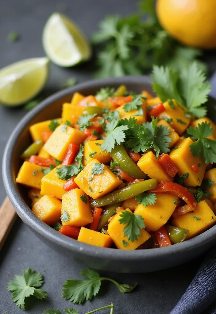 12 Asian Healthy Recipes Full of Fresh Bright Flavor - 3. Colorful Thai Mango Salad