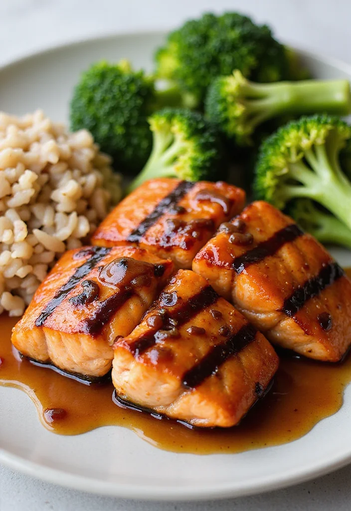 12 Asian Healthy Recipes Full of Fresh Bright Flavor - 6. Grilled Teriyaki Salmon