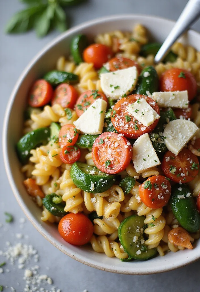 12 Budget Friendly Dinner Recipes for Busy Families - 4. One-Pot Veggie Pasta Primavera