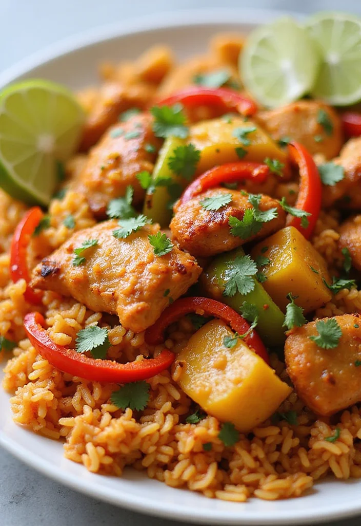12 Budget Friendly Dinner Recipes for Busy Families - 6. One-Pot Chicken Fajita Rice