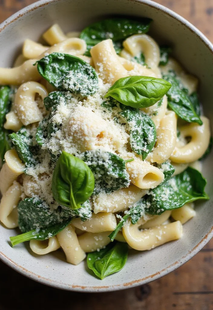 12 Budget Friendly Dinner Recipes for Busy Families - 7. One-Pot Spinach and Ricotta Pasta