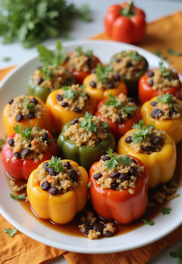 12 Crockpot Dinner Recipes for Hands Off Comfort Meals - 12. Stuffed Bell Peppers