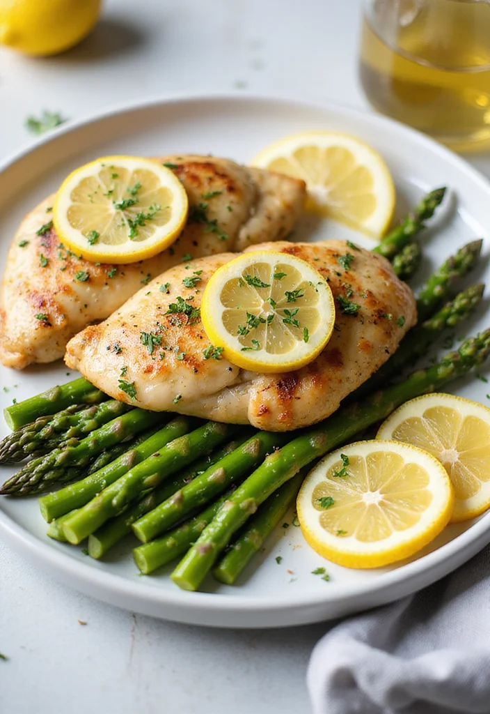 12 Crockpot Dinner Recipes for Hands Off Comfort Meals - 7. Lemon Garlic Chicken and Asparagus