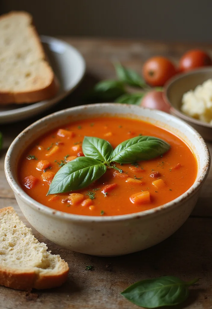 12 Crockpot Dinner Recipes for Hands Off Comfort Meals - 8. Rustic Tomato Basil Soup