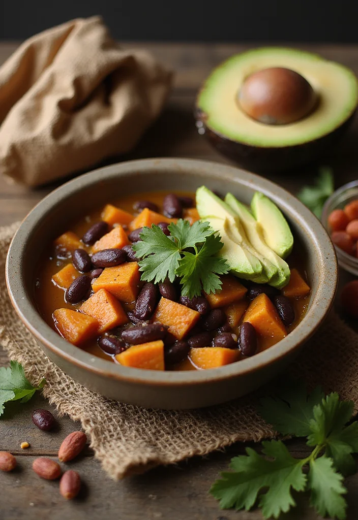 12 Crockpot Dinner Recipes for Hands Off Comfort Meals - 9. Sweet Potato and Black Bean Stew