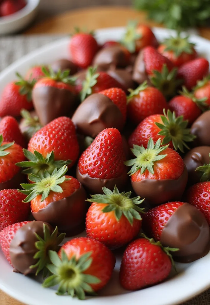 12 Dairy Free Dessert Recipes for Light Tasty Treats - 9. Chocolate Dipped Fruit