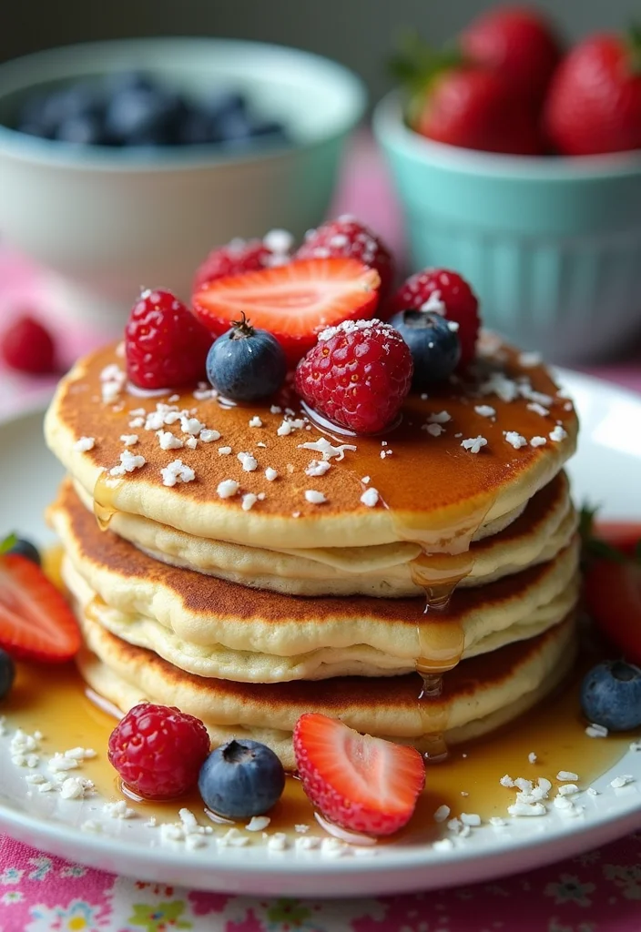 12 Dairy Free Vegan Recipes with Clean Simple Flavors 100 12 Dairy Free Vegan Recipes with Clean Simple Flavors - 10. Coconut Flour Pancakes