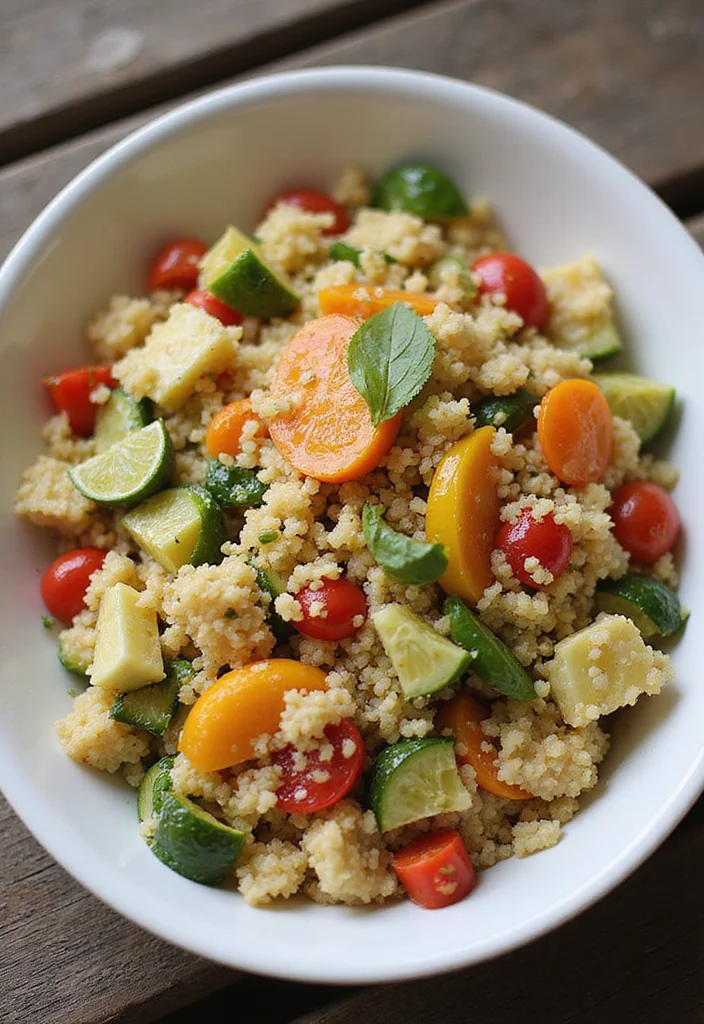 12 Easy Dinner Food Recipes Anyone Can Cook - 8. Mediterranean Couscous Salad