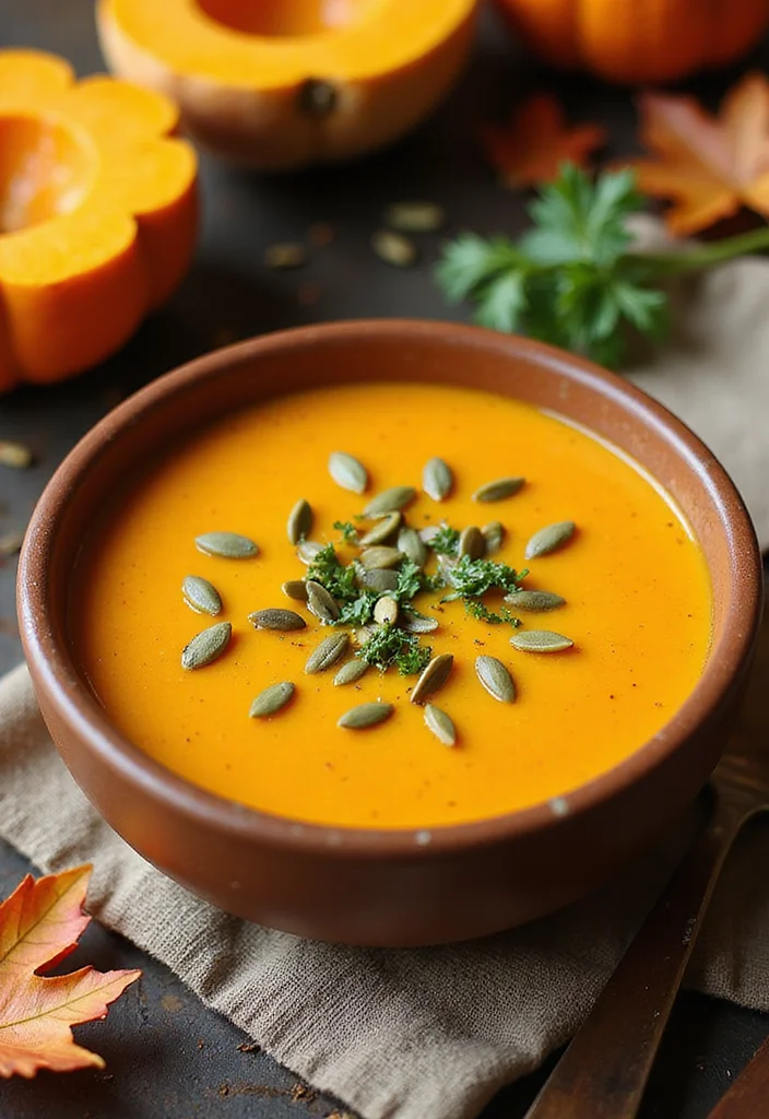 12 Fall Dinner Recipes Full of Warm Seasonal Flavor - 2. Hearty Butternut Squash Soup