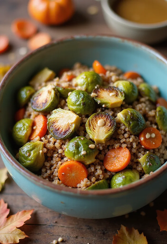 12 Fall Dinner Recipes Full of Warm Seasonal Flavor - 5. Roasted Vegetable Quinoa Bowl