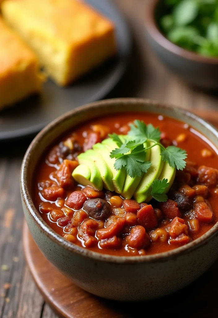 12 Fall Dinner Recipes Full of Warm Seasonal Flavor - 7. Classic Vegan Chili