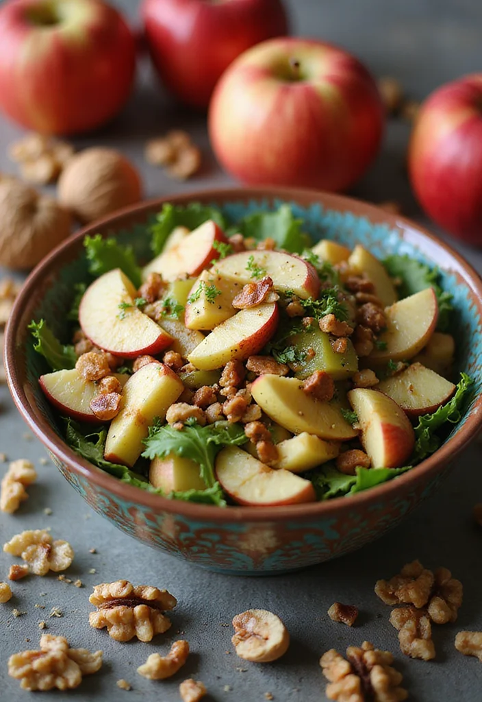 12 Fall Dinner Recipes Full of Warm Seasonal Flavor - 9. Apple and Walnut Salad