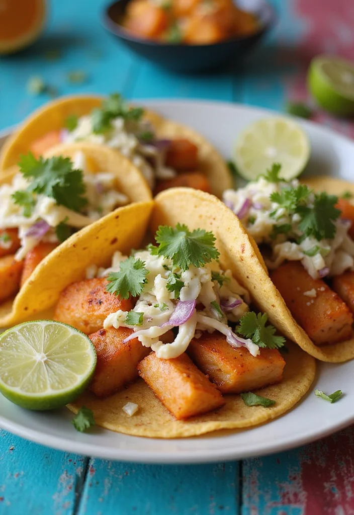 12 Fish Dinner Recipes for Light Flavorful Meals - 6. Moroccan Spiced Fish Tacos