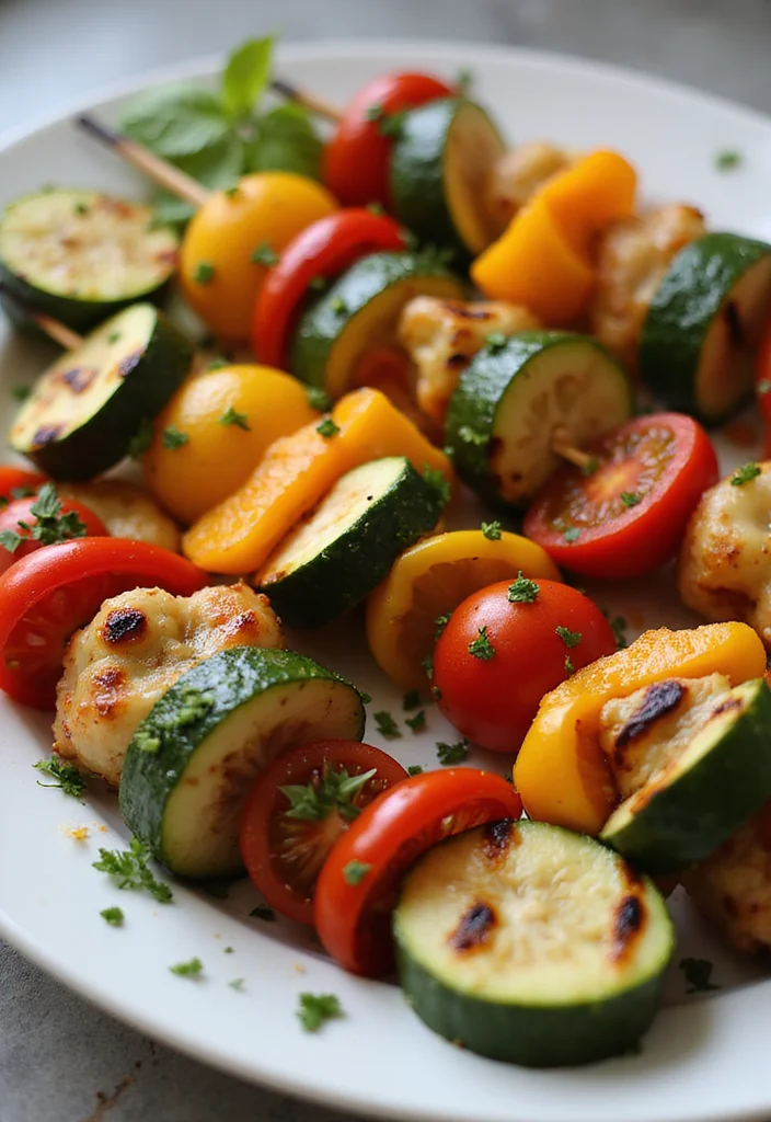 12 Gluten Free Vegan Recipes with Simple Ingredients 111 12 Gluten Free Vegan Recipes with Simple Ingredients - 11. Grilled Vegetable Skewers