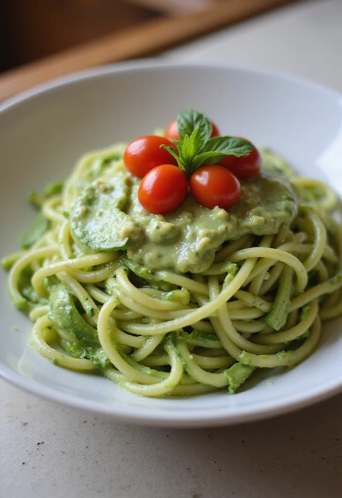 12 Gluten Free Vegan Recipes with Simple Ingredients 56 12 Gluten Free Vegan Recipes with Simple Ingredients - 6. Zucchini Noodles with Avocado Sauce