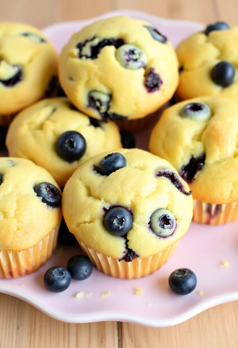 12 Healthier Dessert Recipes with Better-For-You Upgrades - 9. Lemon Blueberry Muffins