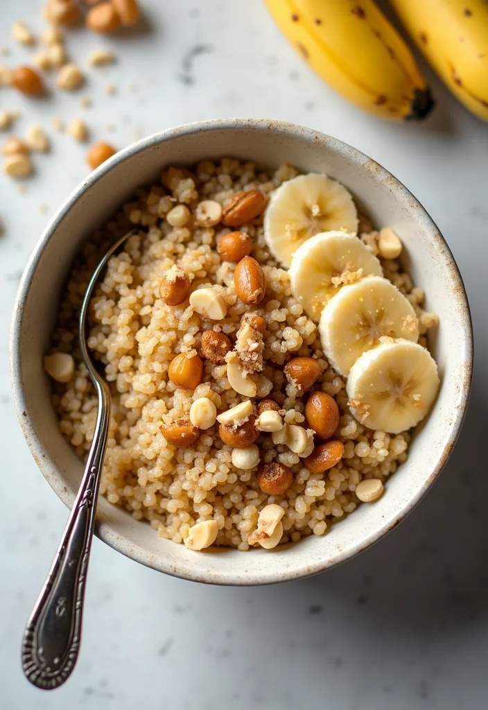 12 Healthy Banana Recipes for Breakfast and Snacks - 9. Banana Quinoa Breakfast Bowl