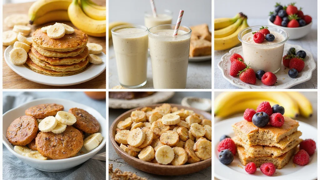 12 Healthy Banana Recipes for Breakfast and Snacks