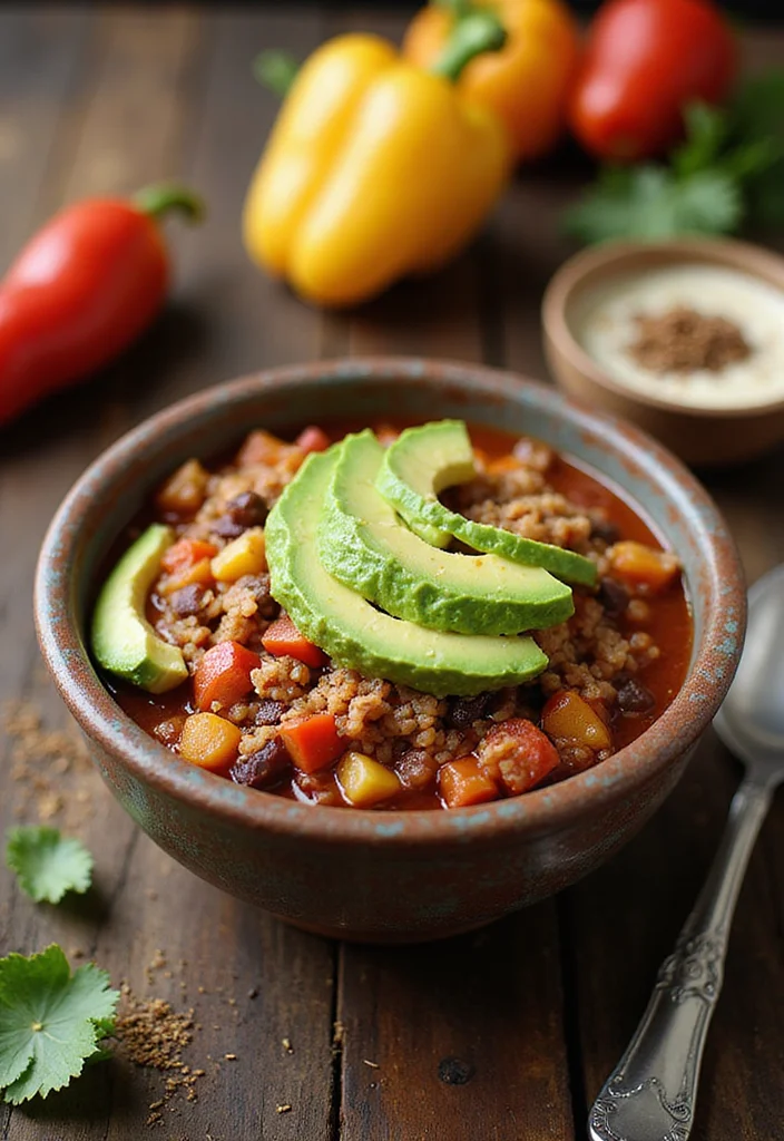 12 Healthy Crock Pot Recipes for Effortless Dinners - 1. Hearty Vegetable and Quinoa Chili