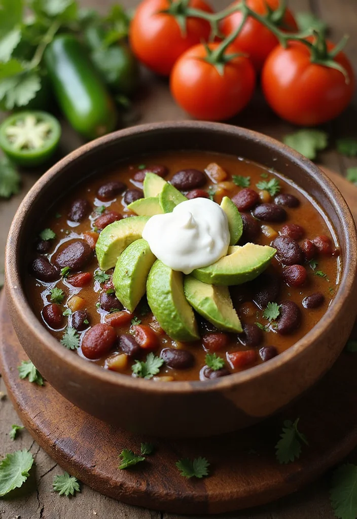 12 Healthy Crock Pot Recipes for Effortless Dinners - 10. Spicy Black Bean Soup