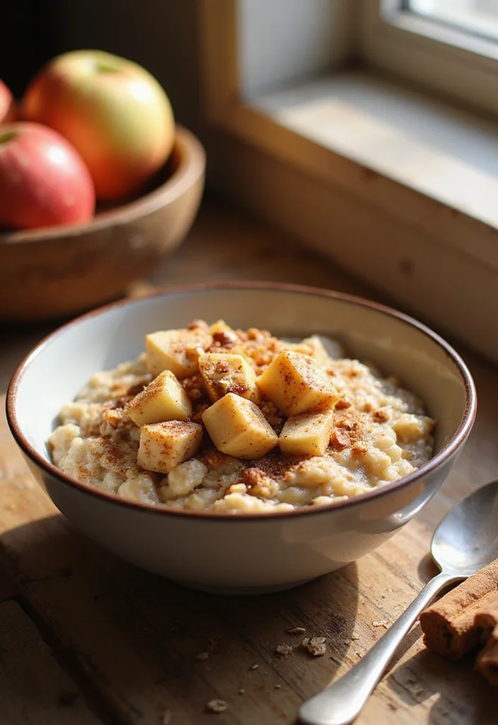 12 Healthy Crock Pot Recipes for Effortless Dinners - 12. Apple Cinnamon Overnight Oatmeal