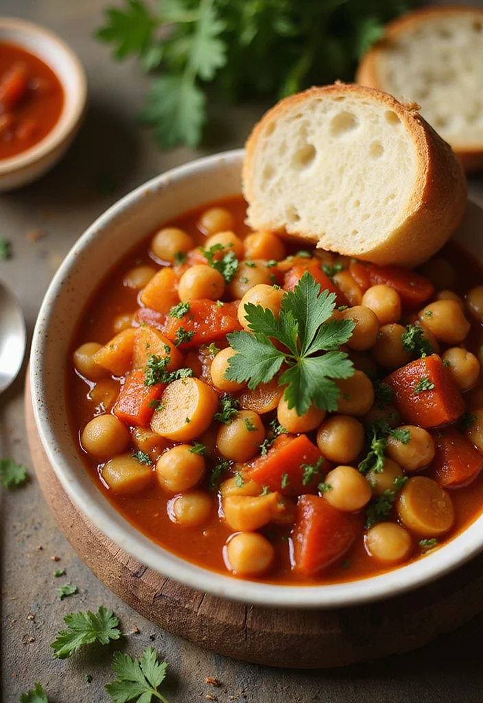 12 Healthy Crock Pot Recipes for Effortless Dinners - 5. Mediterranean Chickpea Stew