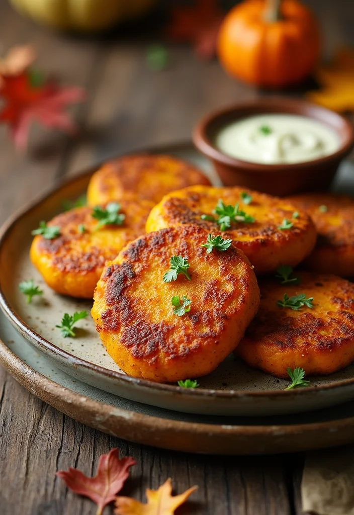 12 Healthy Pumpkin Recipes Packed with Fall Flavor - 10. Pumpkin Fritters