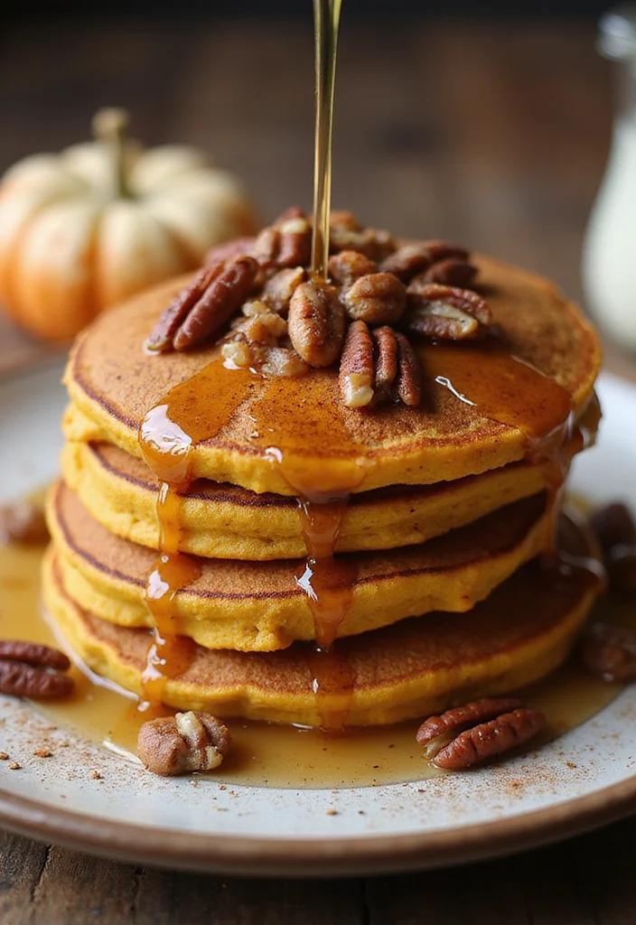 12 Healthy Pumpkin Recipes Packed with Fall Flavor - 6. Pumpkin Pancakes