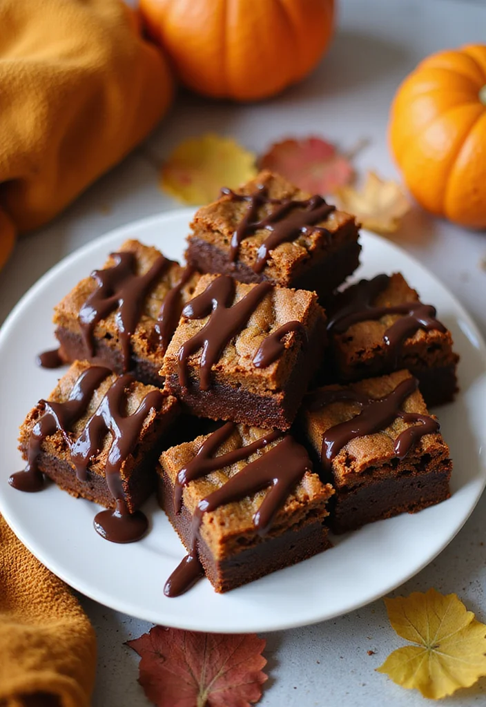 12 Healthy Pumpkin Recipes Packed with Fall Flavor - 9. Pumpkin Brownies