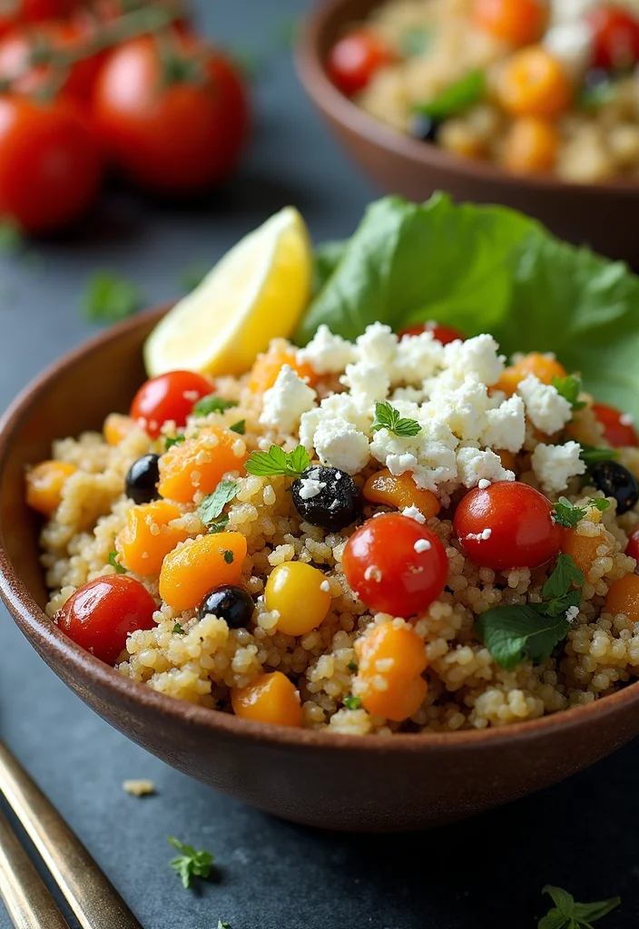12 Healthy Rice Recipes That Are Simple and Satisfying - 1. Mediterranean Quinoa Rice Bowl