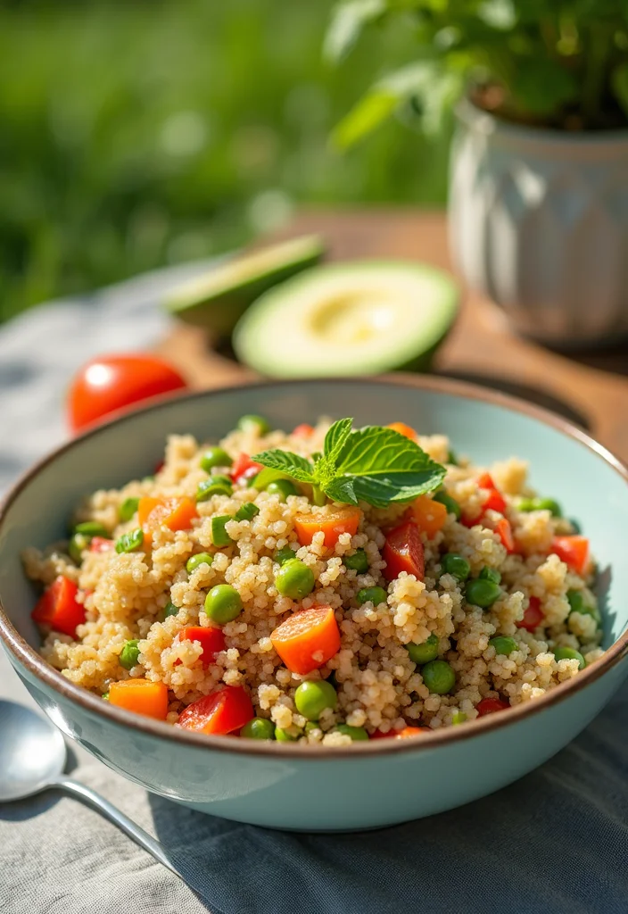 12 Healthy Rice Recipes That Are Simple and Satisfying - 12. Quinoa Rice Salad