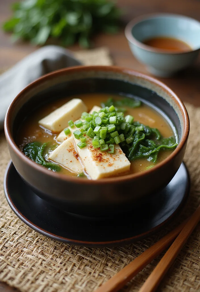 12 Healthy Soup Recipes for Cozy Nutritious Bowls - 5. Miso Soup with Tofu and Greens
