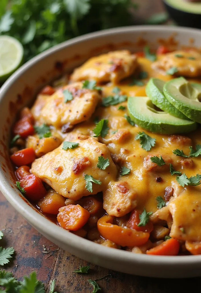 12 Keto Chicken Recipes for Easy Weeknight Dinners - 12. Chicken Fajita Casserole