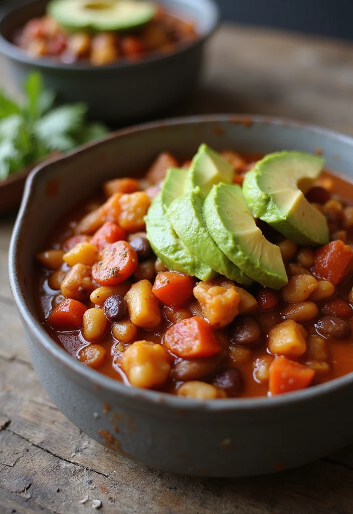 12 Keto Crockpot Recipes for Set and Forget Dinners - 8. Hearty Veggie Chili