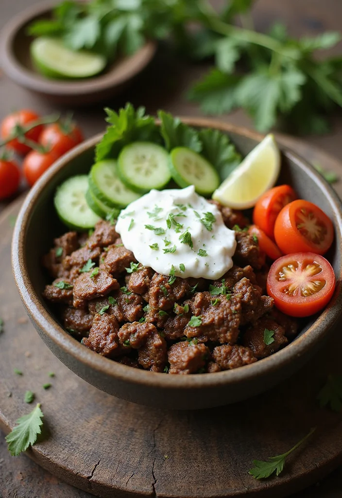12 Keto Ground Beef Recipes for Low Carb Comfort - 9. Greek Beef Bowls