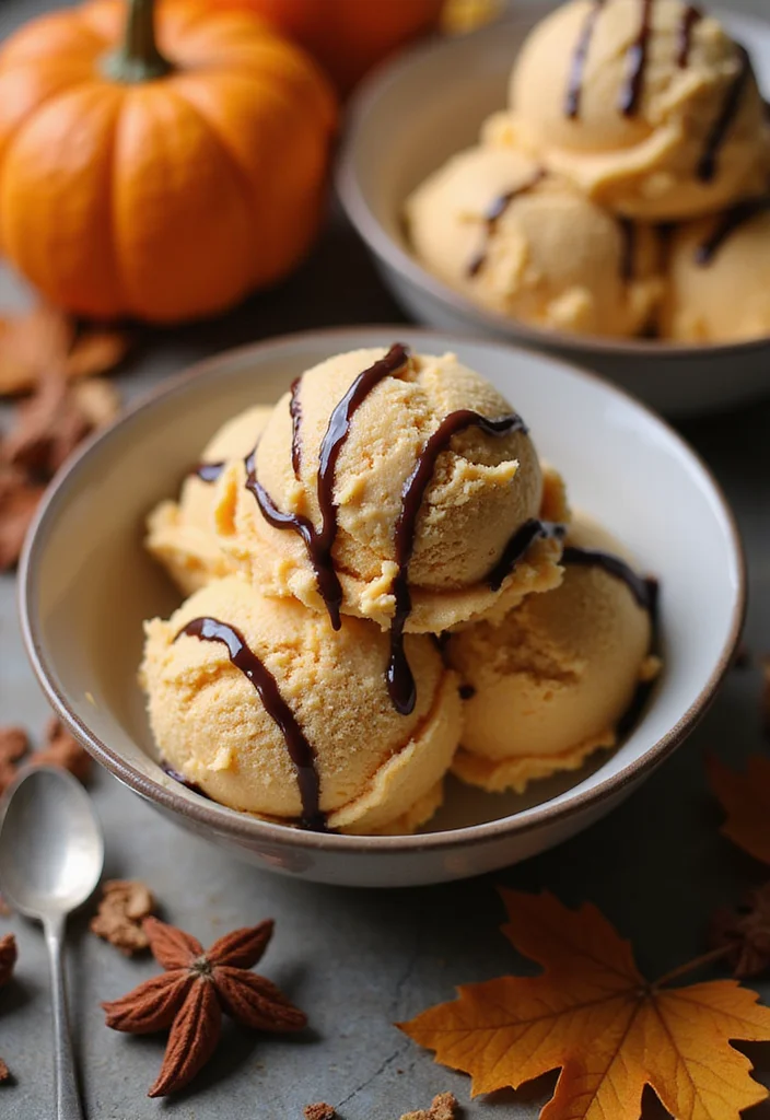 12 Keto Pumpkin Recipes with Cozy Fall Flavor - 10. Keto Pumpkin Ice Cream